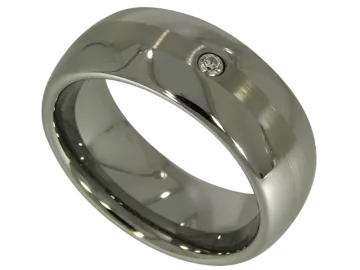 Modell Melanie - 1 Ring aus Wolfram